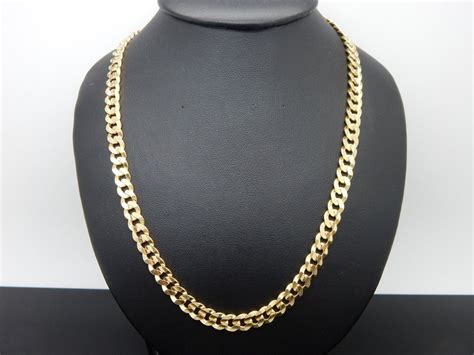 vintage gold gucci chain|Gucci 14k gold chain.